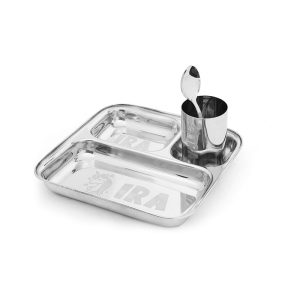 3 Compartments Plate
