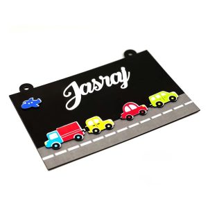 3d Rectangle Name Plate